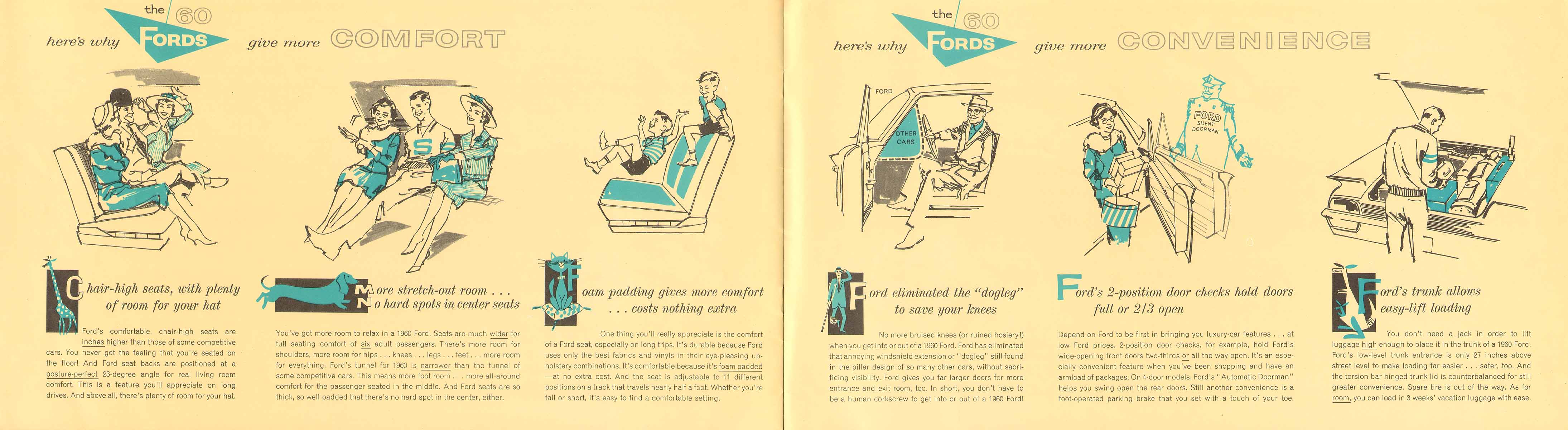 1960 Ford Brochure Page 7